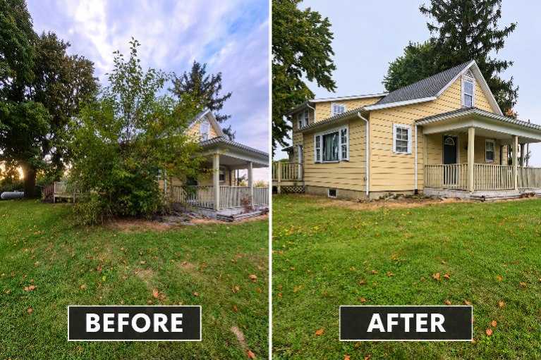 Stone Glow before and after 1